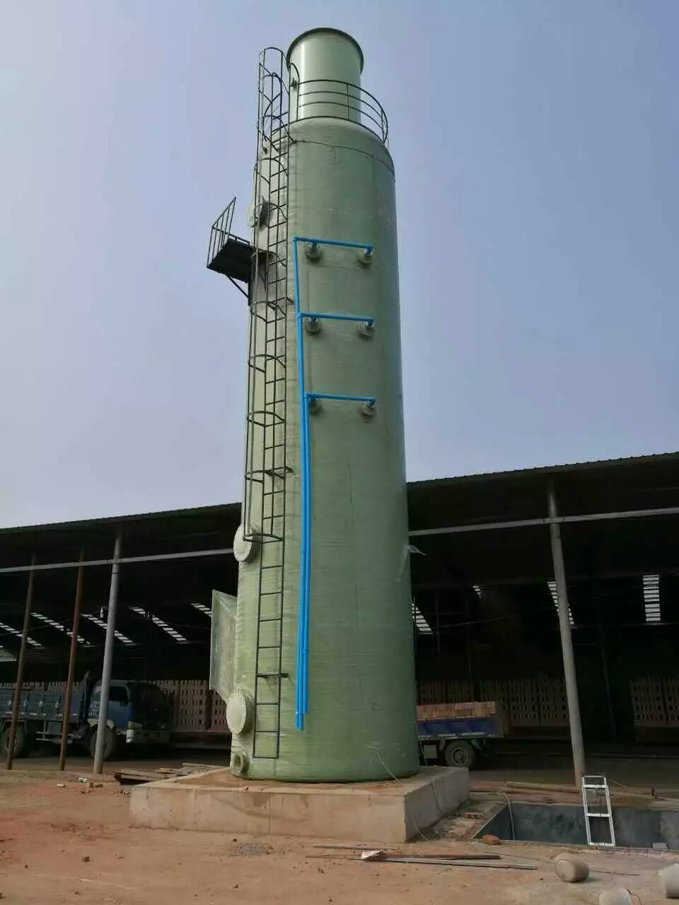 玻璃钢脱硫塔、除尘器